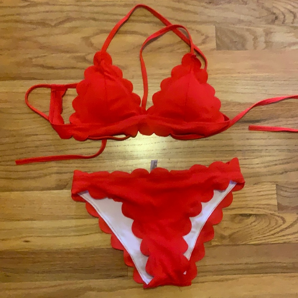 Red shein swimsuit. New without tags, never worn.